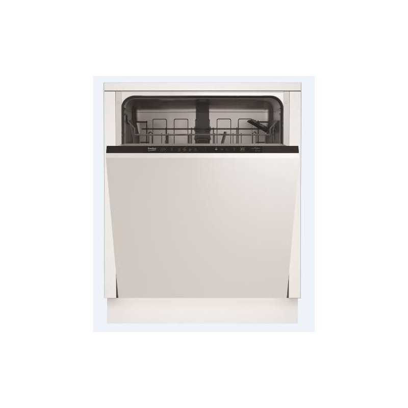 Lave-vaisselle tout intégrable - BEKO - BLVI74F - 13 couverts - 48 dB(A) - 60 cm - Blanc
