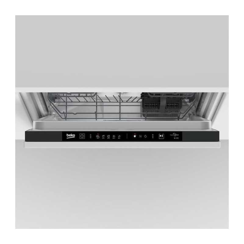 Lave-vaisselle tout intégrable - BEKO - BLVI74F - 13 couverts - 48 dB(A) - 60 cm - Blanc
