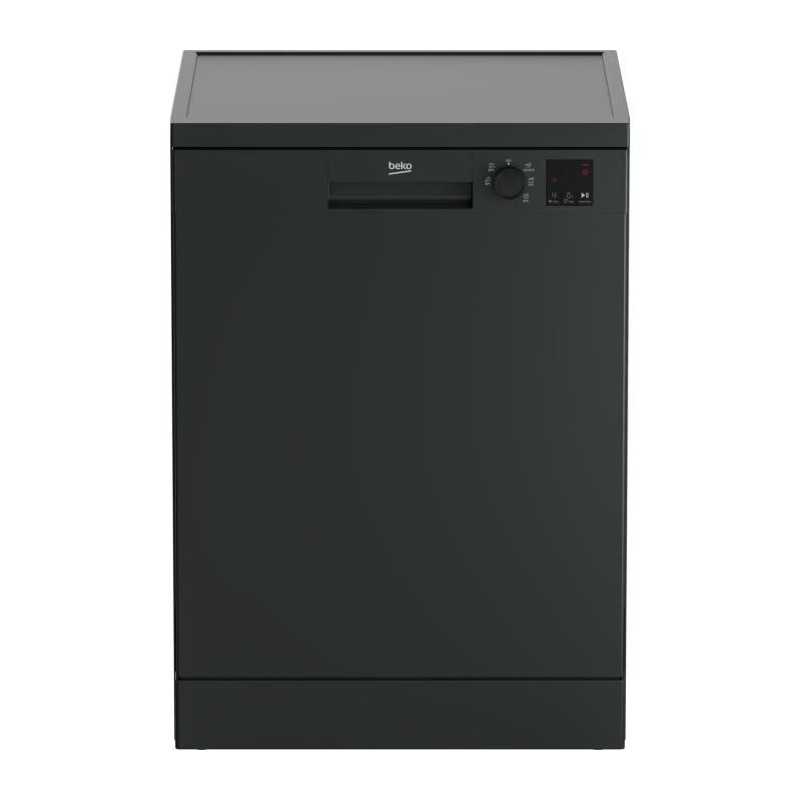 Lave-vaisselle pose libre BEKO DVN06431A - 14 couverts - L60cm - 47dB - Anthracite