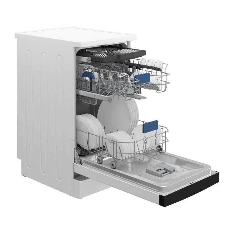 Lave-vaisselle pose libre BEKO BDFS26041WQ - 10 couverts - Induction - 45 cm - 45 dBA - Blanc