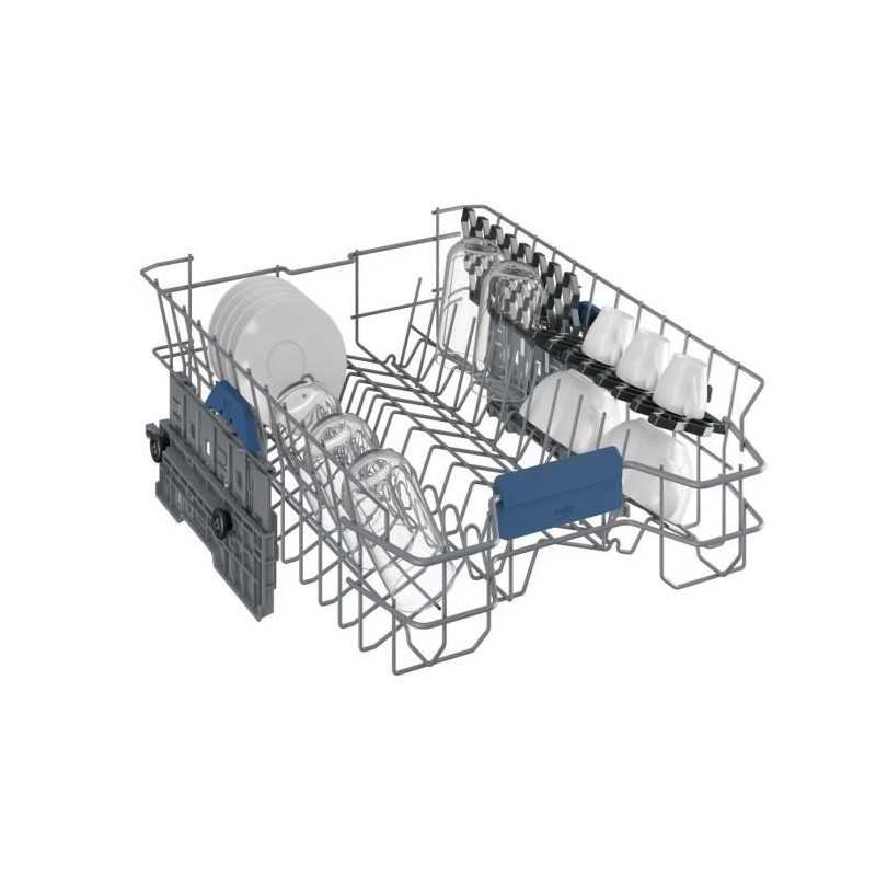 Lave-vaisselle pose libre BEKO BDFS26041WQ - 10 couverts - Induction - 45 cm - 45 dBA - Blanc