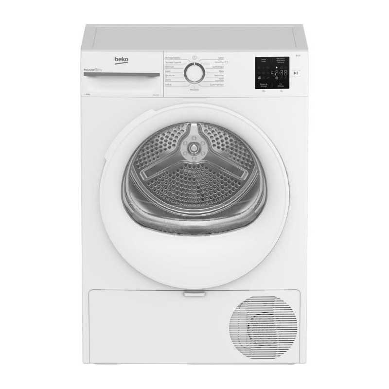 Seche-linge pompe a chaleur BEKO b300 Eco sense D0H11030 - 10 kg - L60cm - A++ - Blanc