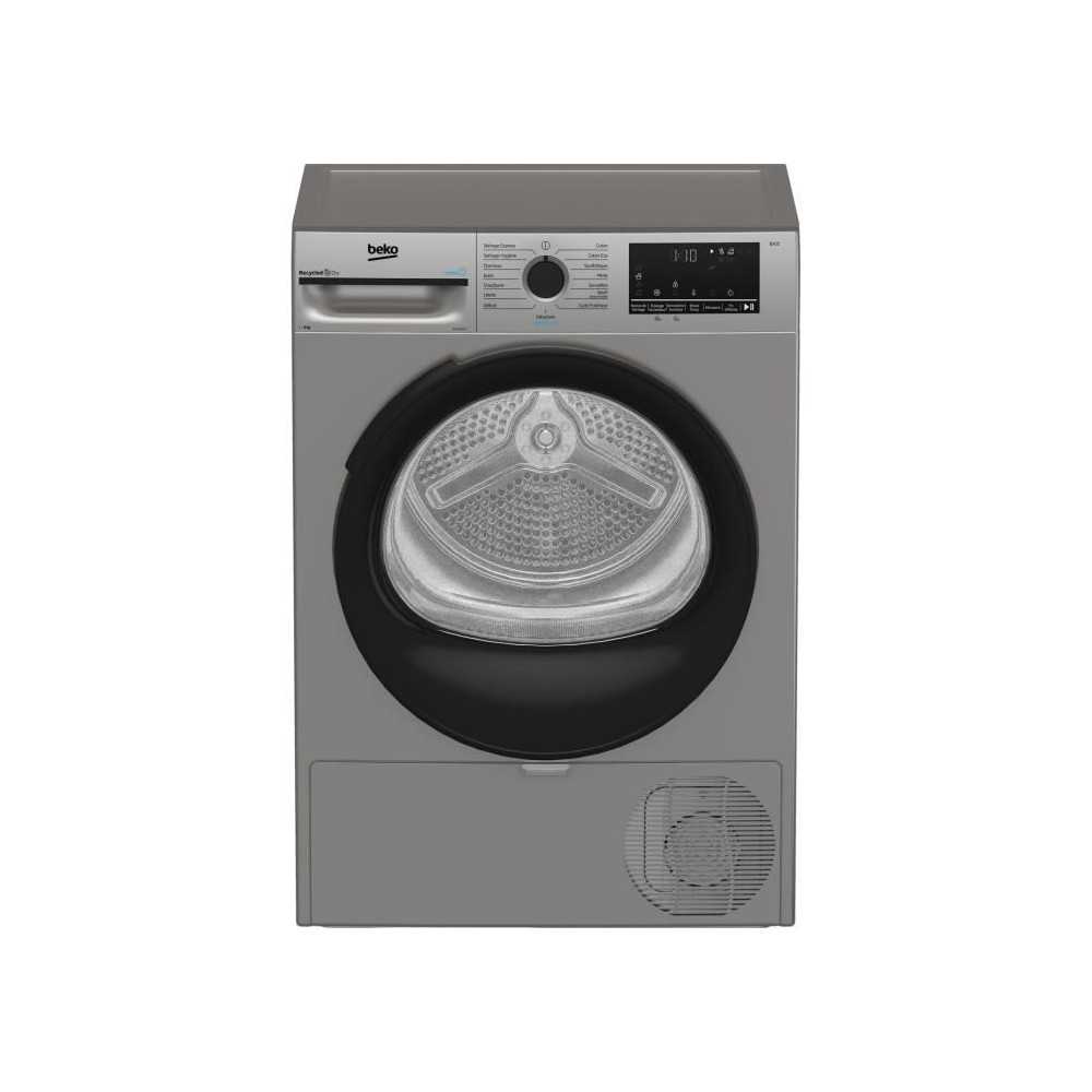 Seche-linge pompe a chaleur BEKO D3H28E93S Eco Sense - 8 kg - L60cm - Silver