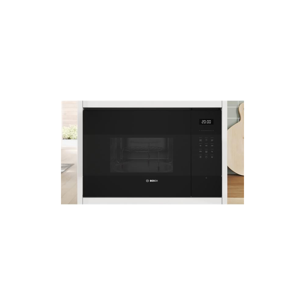 Micro-onde, 38 cm, SER6, 900 W (grill 1,20kW), Cleaning Assistance Prog BOSCH - BEL554MB2