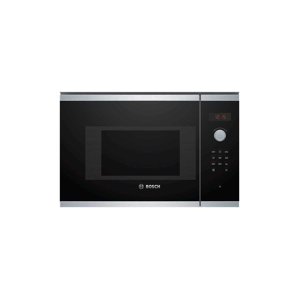 Micro-onde, 38 cm, SER4, 800 W, Cleaning Assistance, display rouge, ino BOSCH - BFL523MS0