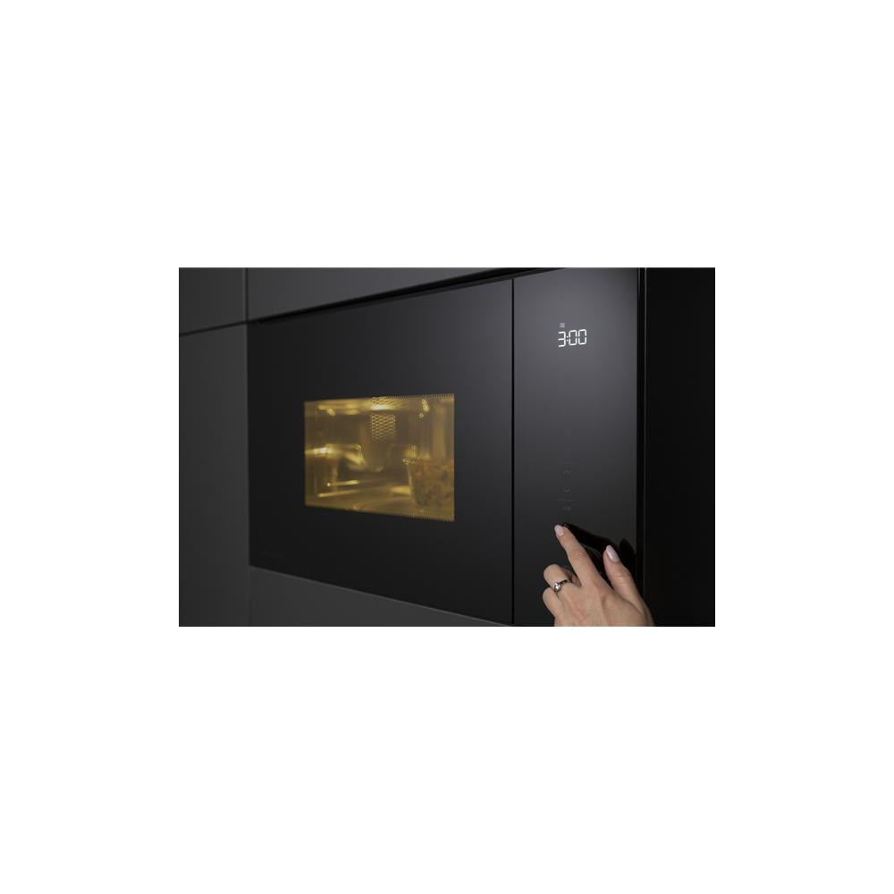 Micro-ondes Hi6 encastrable niche H 38 cm 25 L 900 W gril 1200 W LED bl HISENSE - BIM325GI63DBG