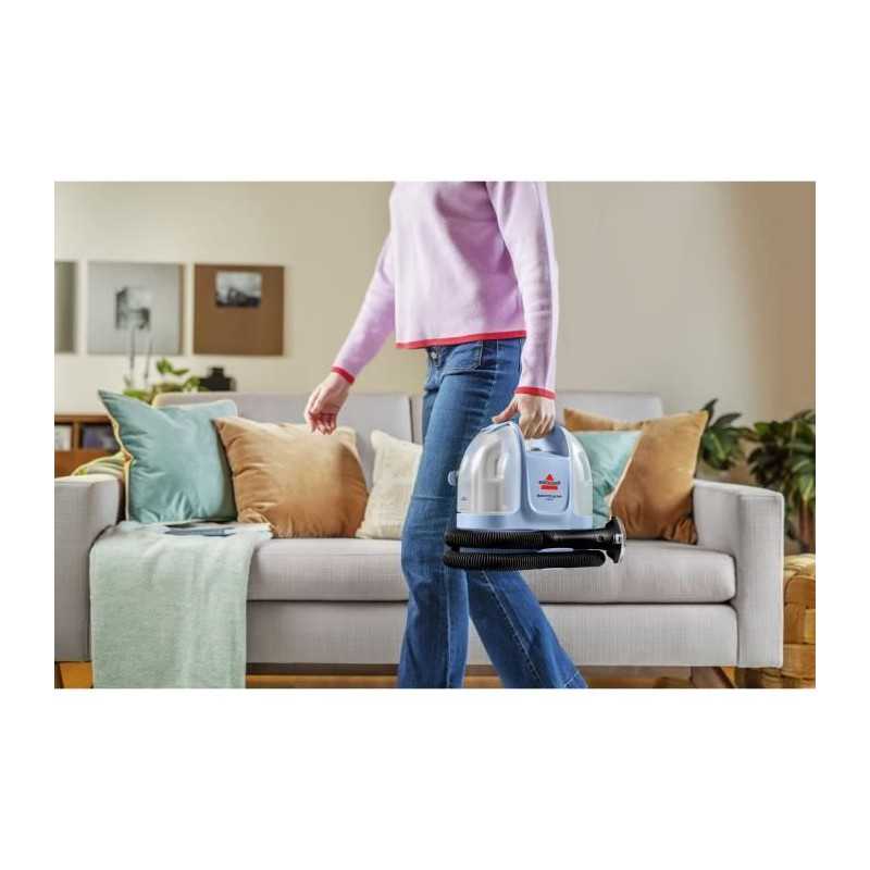 Shampouineuse - BISSEL SpotClean Mini Select - 330 W - 12500 Pa - 0,5 L - Bleu lac