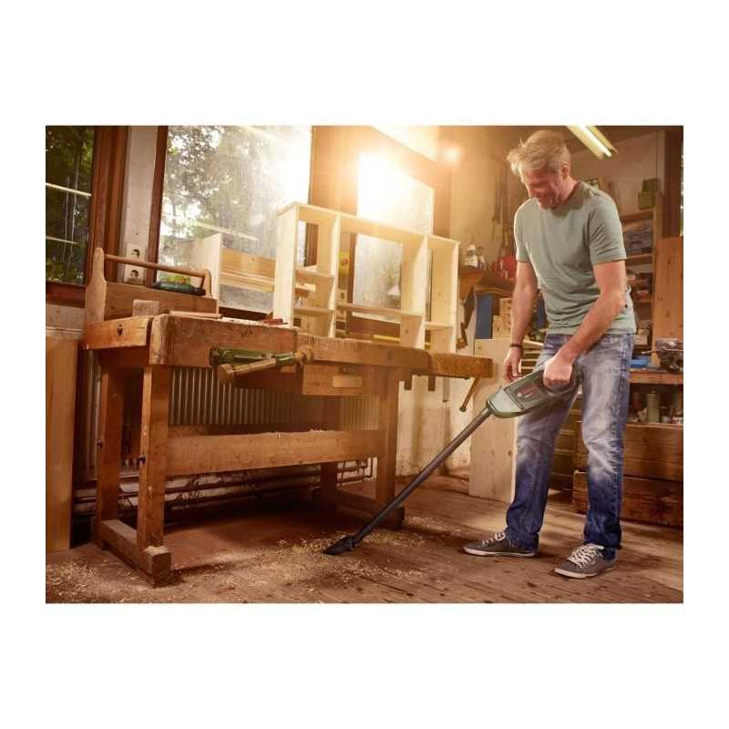 Aspirateur a main sans-fil Bosch - EasyVac 12 Livre avec 1 Batterie, Chargeur et Accessoires