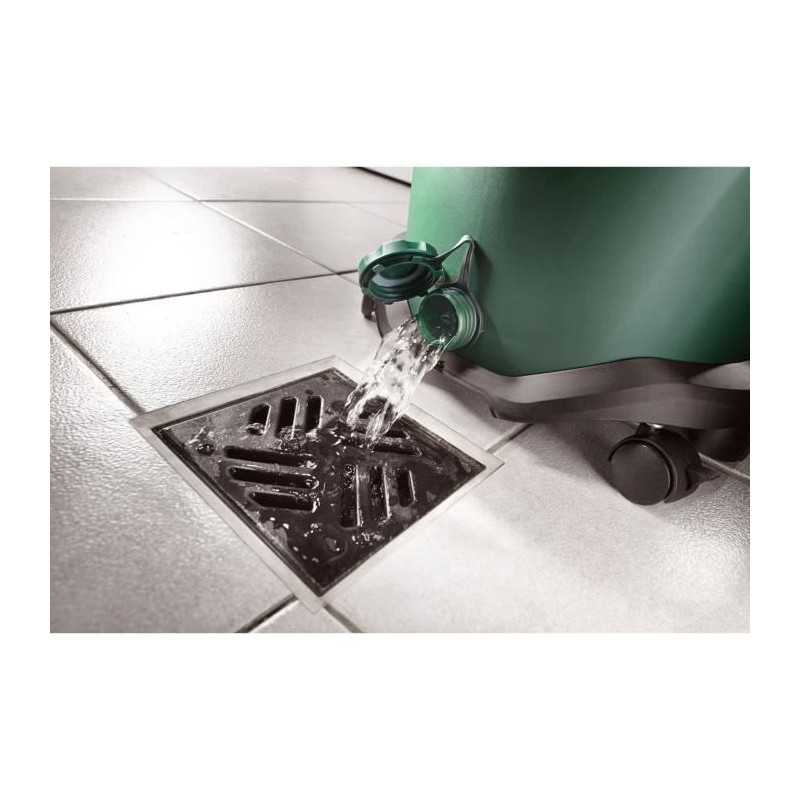Aspirateur eau et poussiere Bosch - Universalvac 20 - Cuve polypropylene 20L - 1200W