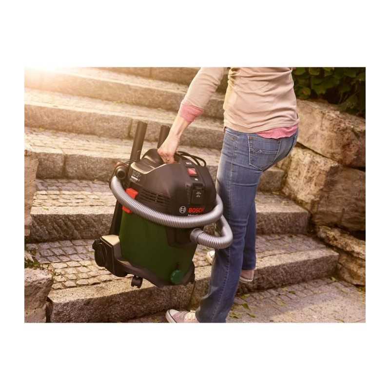 Aspirateur eau et poussiere Bosch - Universalvac 20 - Cuve polypropylene 20L - 1200W