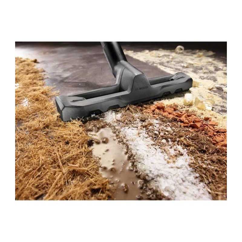Aspirateur eau et poussiere Bosch - Universalvac 20 - Cuve polypropylene 20L - 1200W