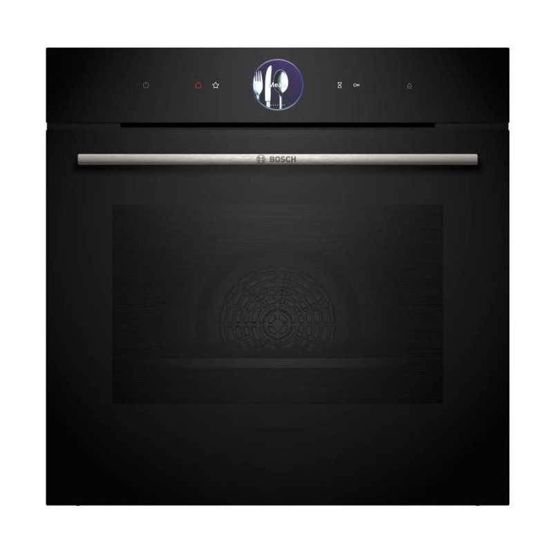 Four intégrable combi vapeur - BOSCH - HRG7764B1 - 71L - Pyrolyse - Écran TFT tactile