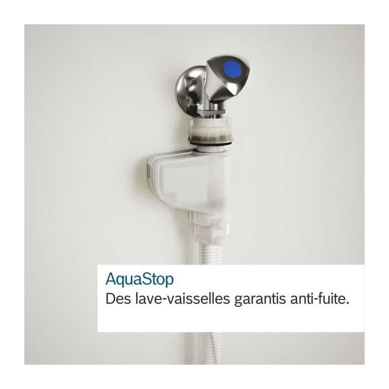 Lave-vaisselle tout intégrable - BOSCH SER2 - SMV2HTX02E - 13 couverts - EcoSilence Drive - 60 cm - 46 db - 5 programmes - Blan