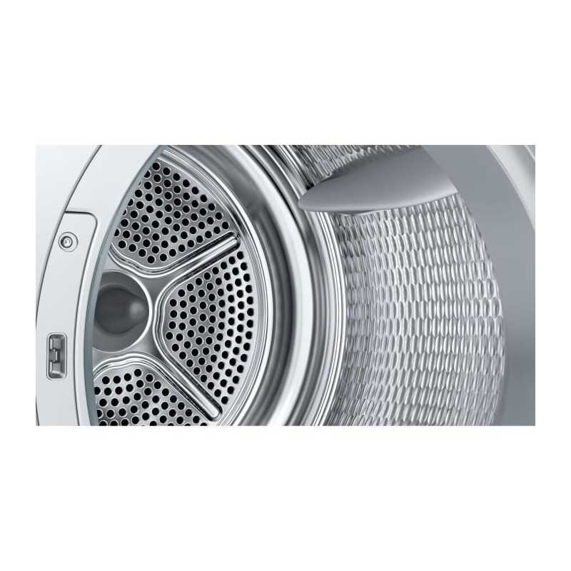 Seche-linge pompe a chaleur BOSCH WTH8300DFR SER4 - 8 kg - L60cm - Classe A++ - Blanc