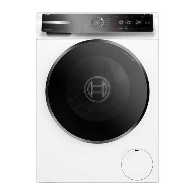 Lave-linge hublot BOSCH WGB244A2FR SER8 - 9 kg - i-DOS - Induction - L60cm - 1400 trs/min - Classe A - Blanc