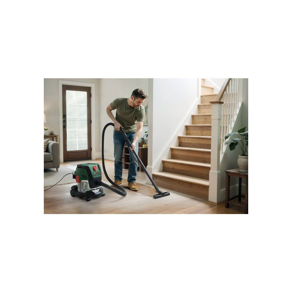 Aspirateur universel BOSCH - PAS 15-220PRS - 1300W - 65 l/s - Réservoir 15L - 220 mbar