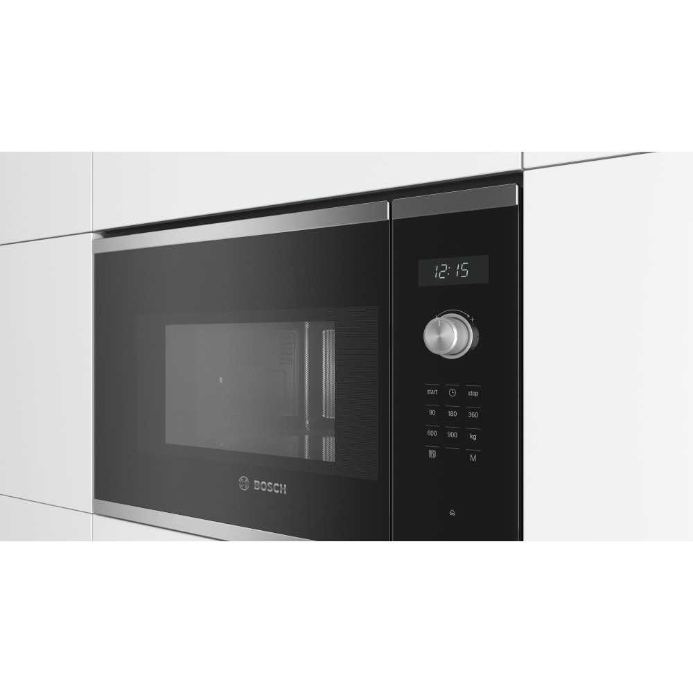 BOSCH - BFL554MS0 - Micro-ondes - Inox - 25L - 900W - Encastrable