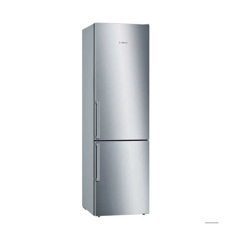Réfrigérateur combiné - BOSCH - KGE398IBP - Classe B - 343 L - 201 x 60 x 65 cm - Acier brossé