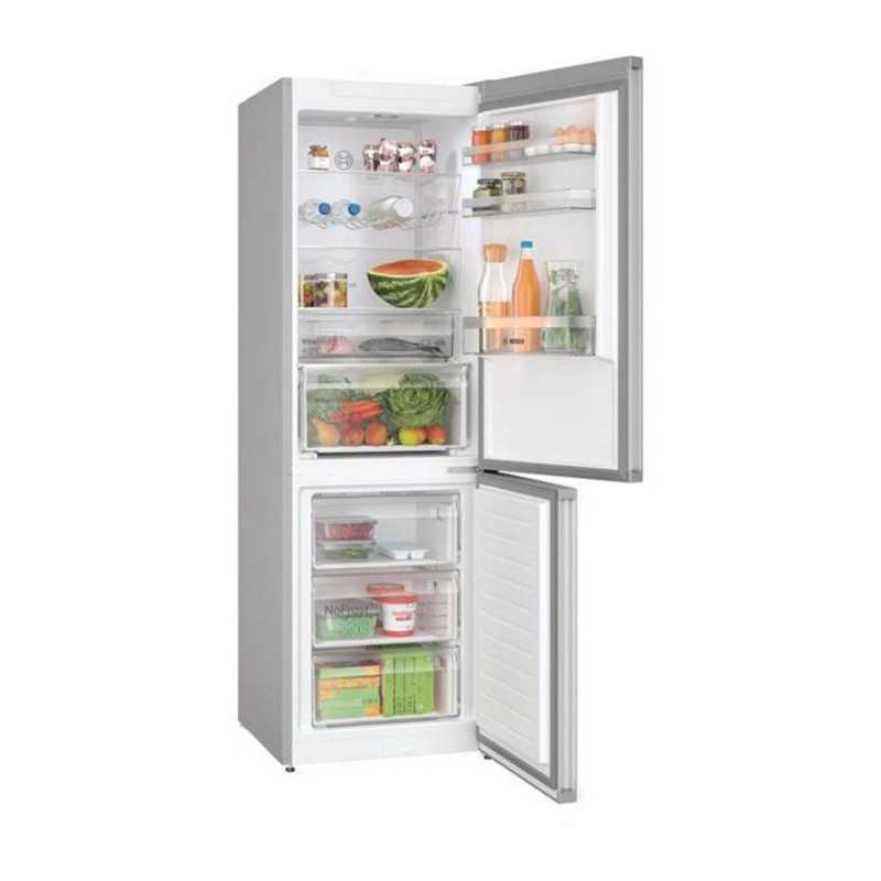 Réfrigérateur congélateur bas BOSCH KGN367LDF Série 4 - VitaFresh XXL - No Frost