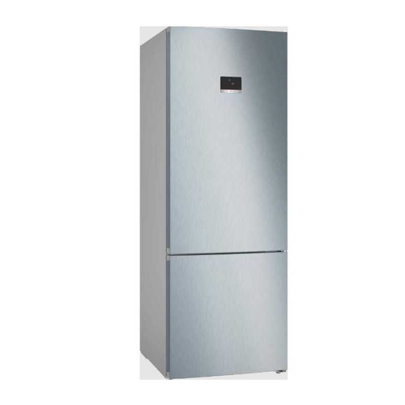 Réfrigérateur combiné - BOSCH - KGN56XLEB - Classe E - 508L - 193 x 70 x 80 cm - Inox