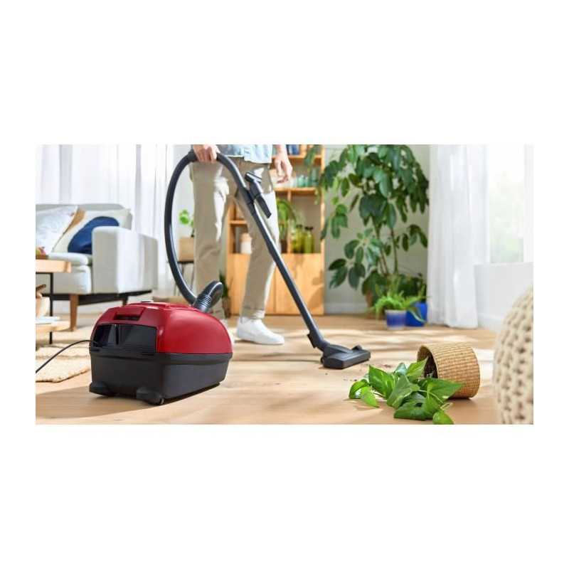 BOSCH GL38 - Aspirateur avec sac - 600 W - 79 dB - (h)epa - 10m - 4 L sac - variateur de puissance