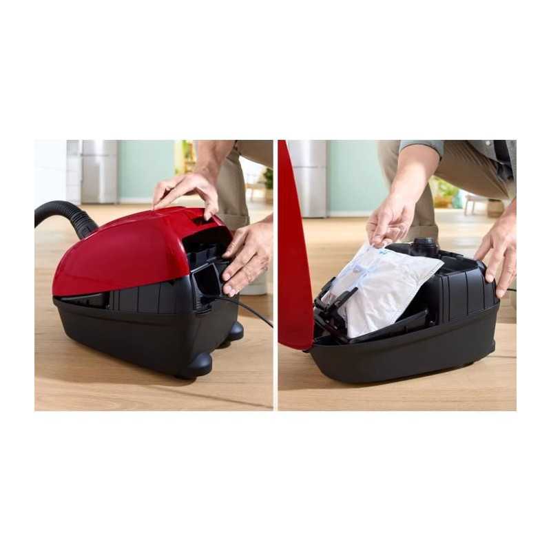 BOSCH GL38 - Aspirateur avec sac - 600 W - 79 dB - (h)epa - 10m - 4 L sac - variateur de puissance