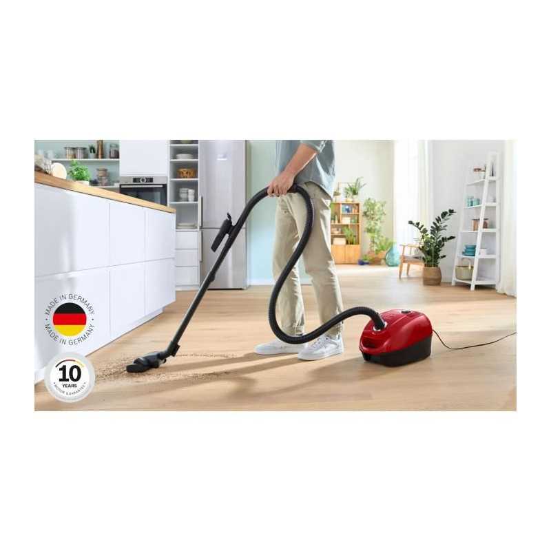 BOSCH GL38 - Aspirateur avec sac - 600 W - 79 dB - (h)epa - 10m - 4 L sac - variateur de puissance