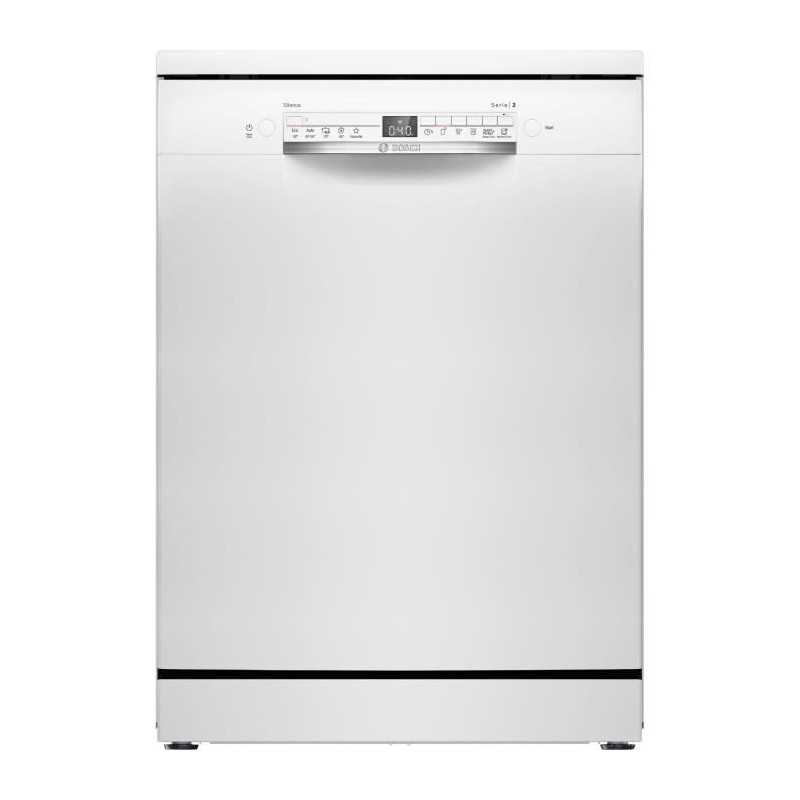 Lave-vaisselle intégrable BOSCH SMS2HTW02E SER2 - 14 couverts - Induction - L60cm - 43 dB - Blanc