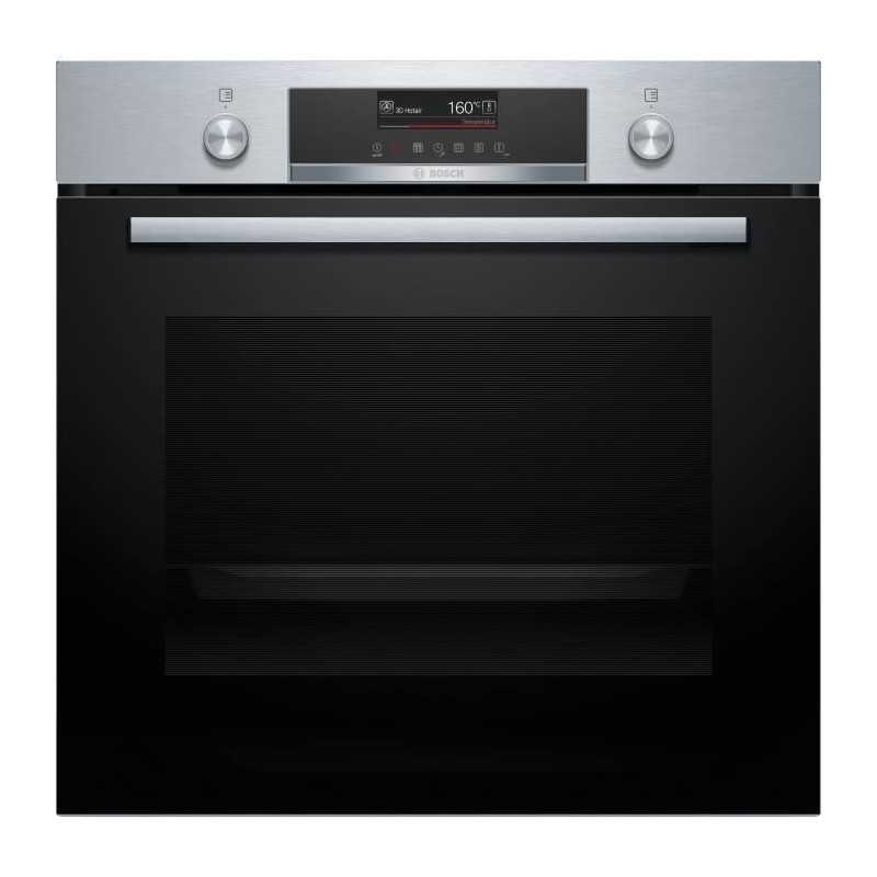 Four pyrolyse Softclose - BOSCH SER6 - HBG579BS3F - Inox - 14 modes de cuisson - 59,5 x 59,4 x 54,8 cm