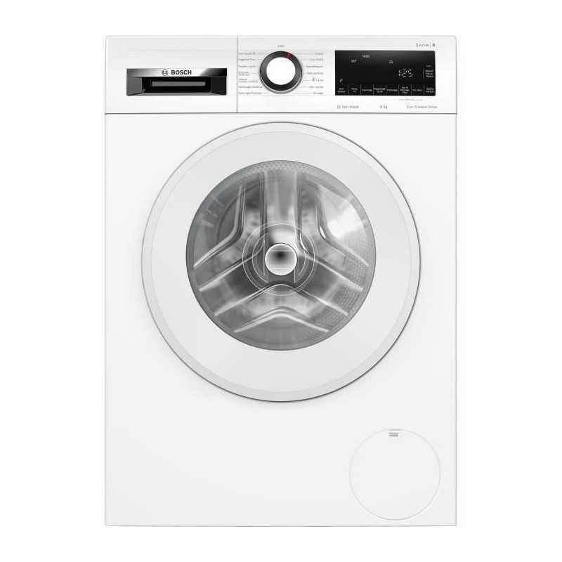 Lave-linge hublot BOSCH WGG244Z3FR SER6 - 9 kg - Induction - L60cm - 1400 trs/min - Classe A - Vapeur - Blanc