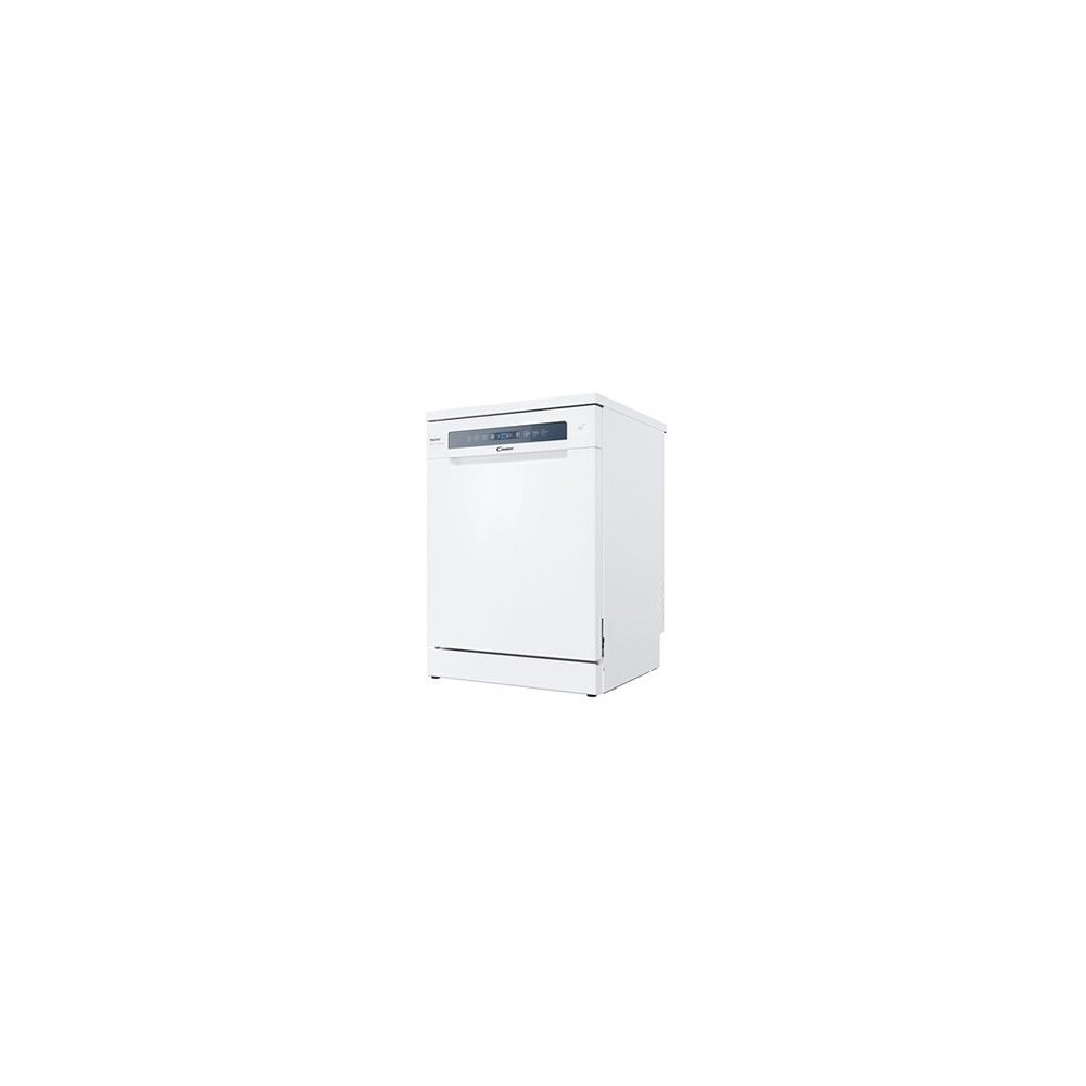 Lave-vaisselle pose libre CANDY CF6C4F0W - 16 couverts - 44dB - Maxi Cuve - Connecté - Blanc