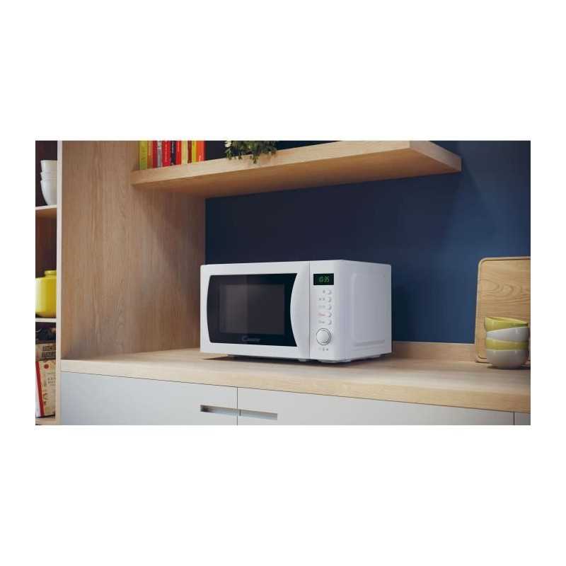 CMWA20SDLW Micro-ondes Mono CANDY Idea - 20L - MO : 700W - UI digitale - 8 programmes automatiques - Blanc