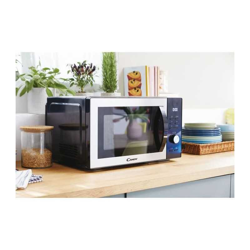 CMCA29EDLB Micro-ondes Combiné 29L MO : 1000W - Gril : 1000W - Cavité en acier inoxidable - UI digitale Fonction basse témper