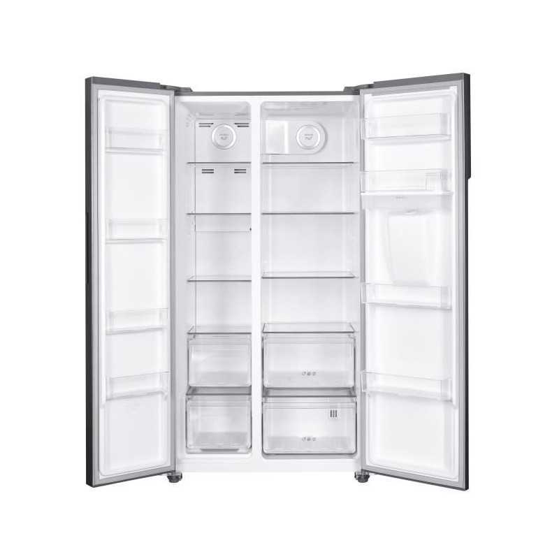 Réfrigérateur Américain - CANDY - CHSBSO-6174XWD - Classe E - 529 L - 39 dB - Inox