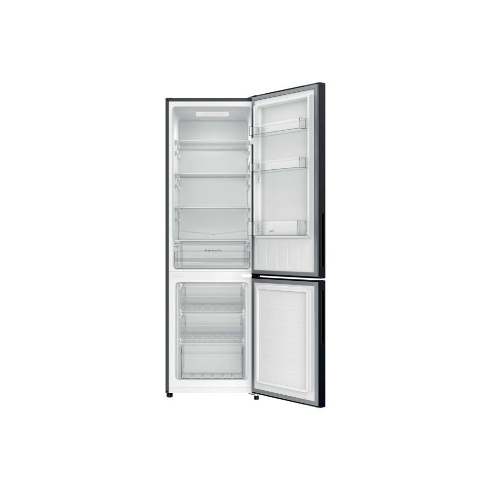 Réfrigérateur combiné - CANDY CCG3L517EB - Classe E - 260 L - 39 dB - Noir