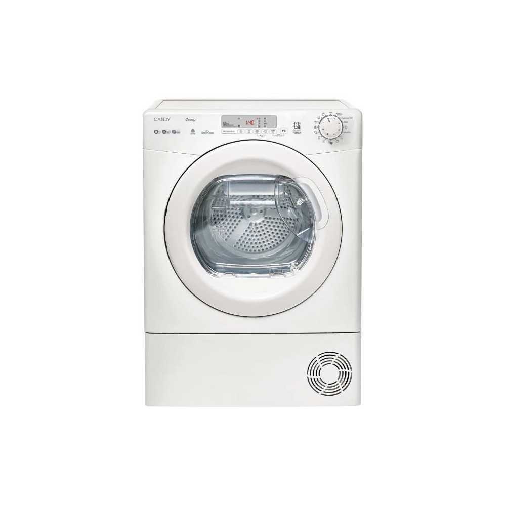 Seche-linge pompe a chaleur EY EH8N1DE-S - 8 kg - Connecté - Blanc