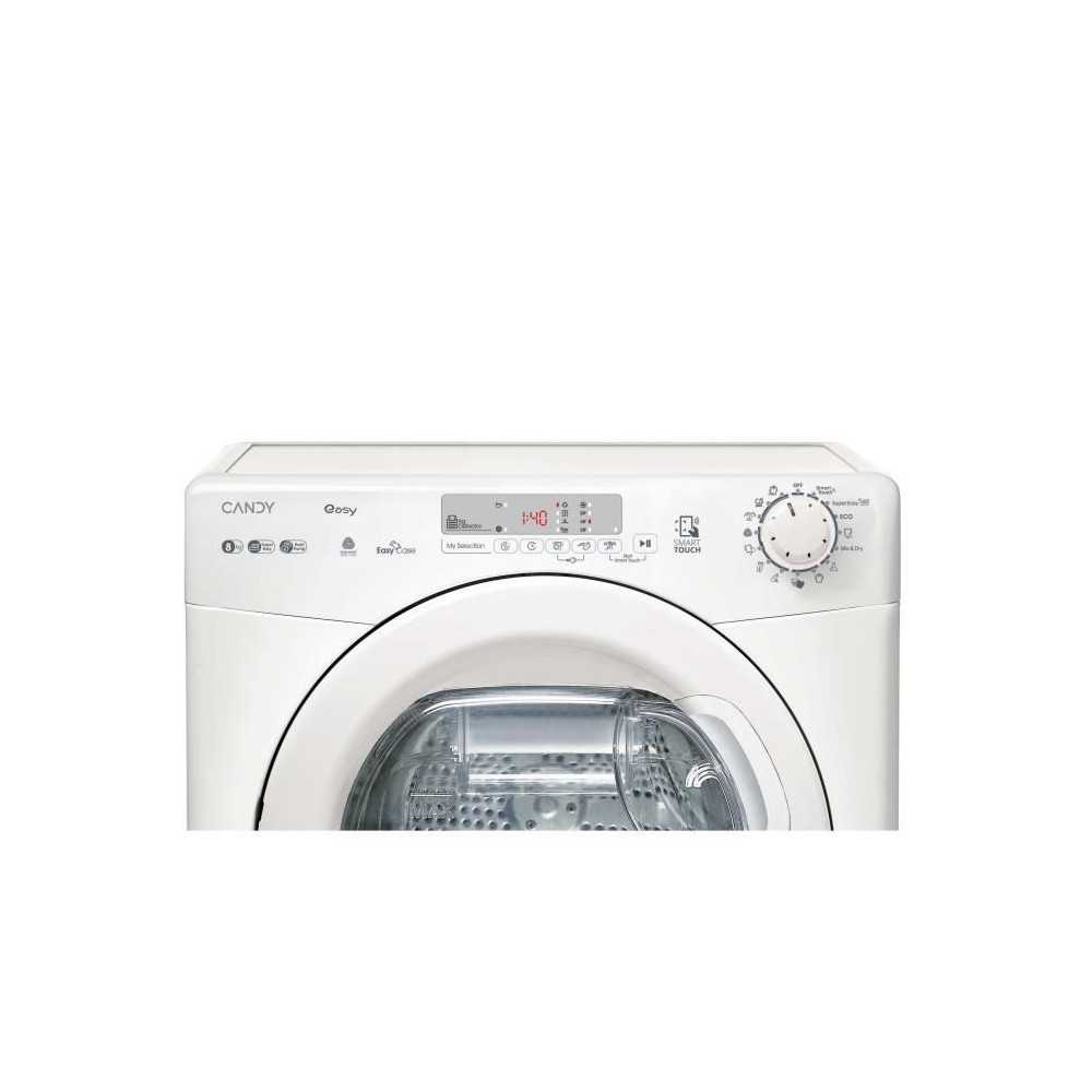 Seche-linge pompe a chaleur EY EH8N1DE-S - 8 kg - Connecté - Blanc