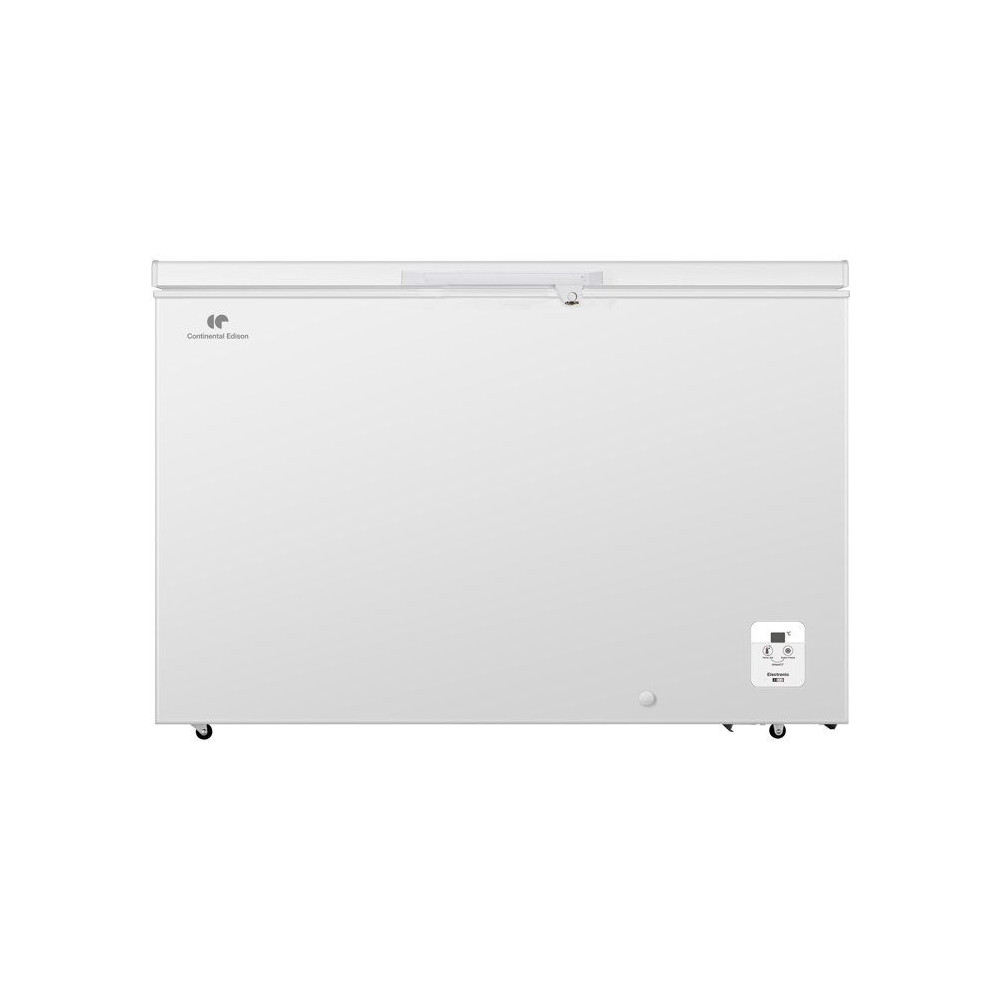 Congélateur coffre - CONTINENTAL EDISON - CECC372WD - 372 L - 130 x 40 x 84,5 cm - Classe D - Blanc