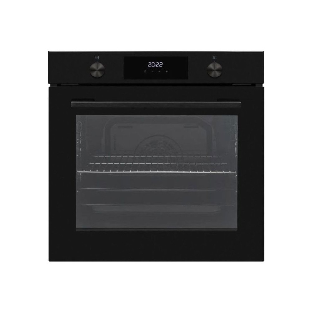 Four encastrable - Pyrolyse - CONTINENTAL EDISON - CEF78PAF - Noir - Porte froide - 78 L - 59,5 x 57,5 x 59,5 cm