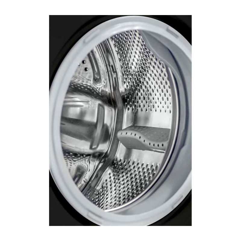 Lave-linge hublot CONTINENTAL EDISON CELL10140IBT - 10kg - Largeur 59,6 cm - moteur induction - noir mat
