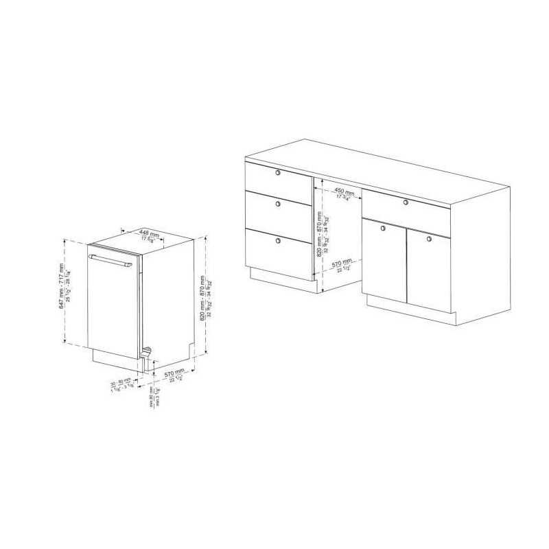 Lave-vaisselle encastrable 10 couverts