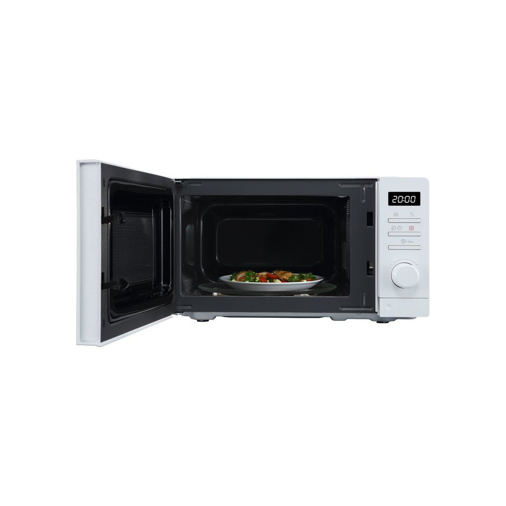 Micro-ondes - CONTINENTAL EDISON - CEMO20DW - Blanc - 1050 W - 20 L - 43,4 x 32,9 x 24,1 cm