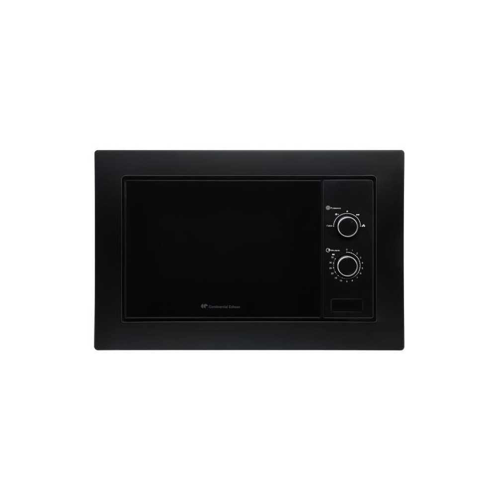 Micro-ondes encastrable - CONTINENTAL EDISON - CEMO20EBM2 - 1280 W - L59,5xH38,5xP35,3 cm - 20L - Noir