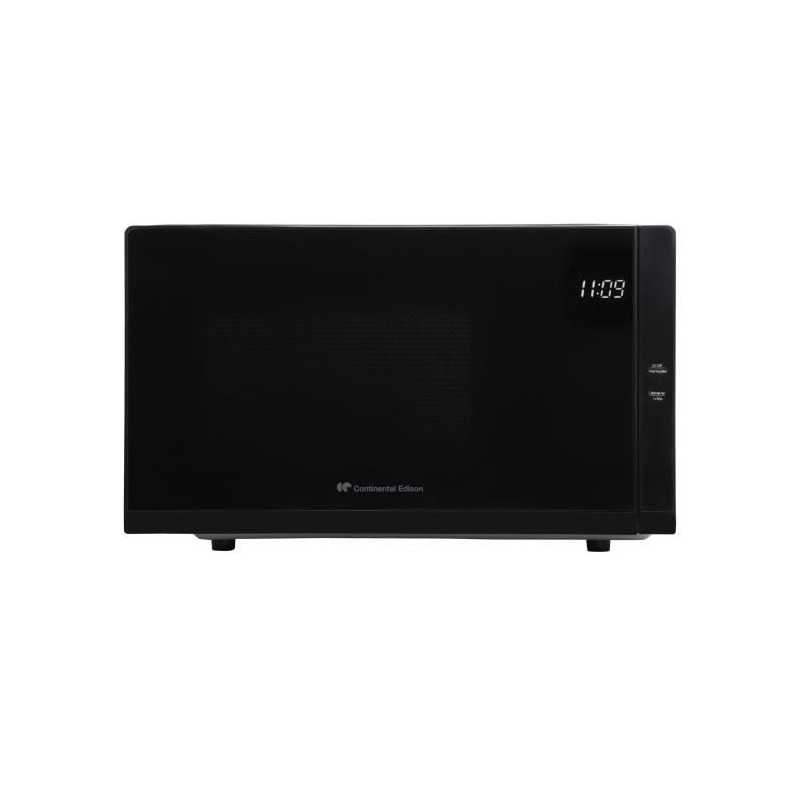 Micro-ondes - CONTINENTAL EDISON - CEMO23BG - Gril - Noir - 1280 W - L48 x H29,3 x P33,7 cm - 23 L