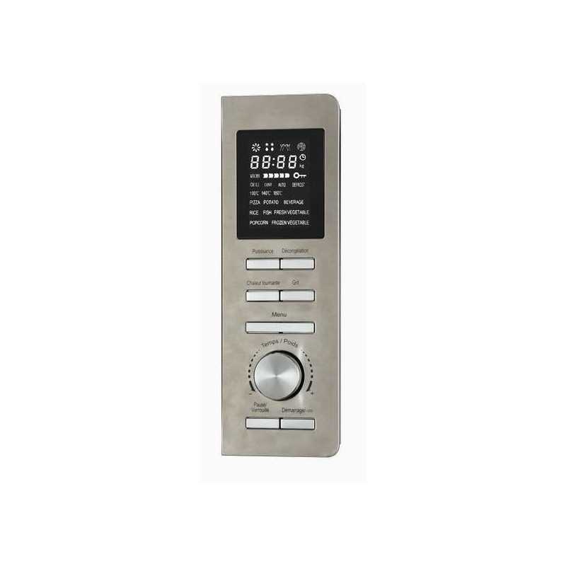 Micro-ondes combiné - CONTINENTAL EDISON - CEMO25SG13S3 - Silver - 25 L - Porte Miroir - 900 W - Grill 1000 W - Convection 1000