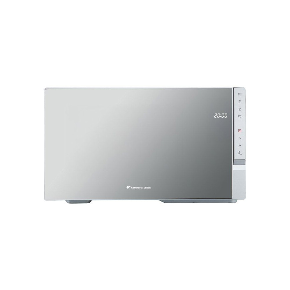 Micro-ondes - CONTINENTAL EDISON - CEMO25UX - Inox - 1400 W - 25 L - 47,2 x 34,4 x 28 cm
