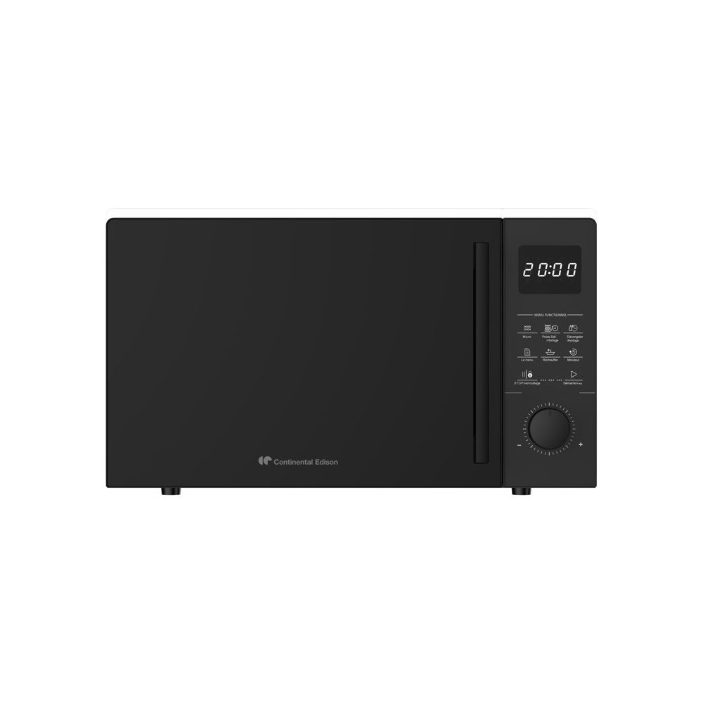 Micro-ondes pose libre - CONTINENTAL EDISON - CEMO28MB2 - Noir - 28 L - 1440 W - 51 x 36,7 x 30,4 cm - Multifonction