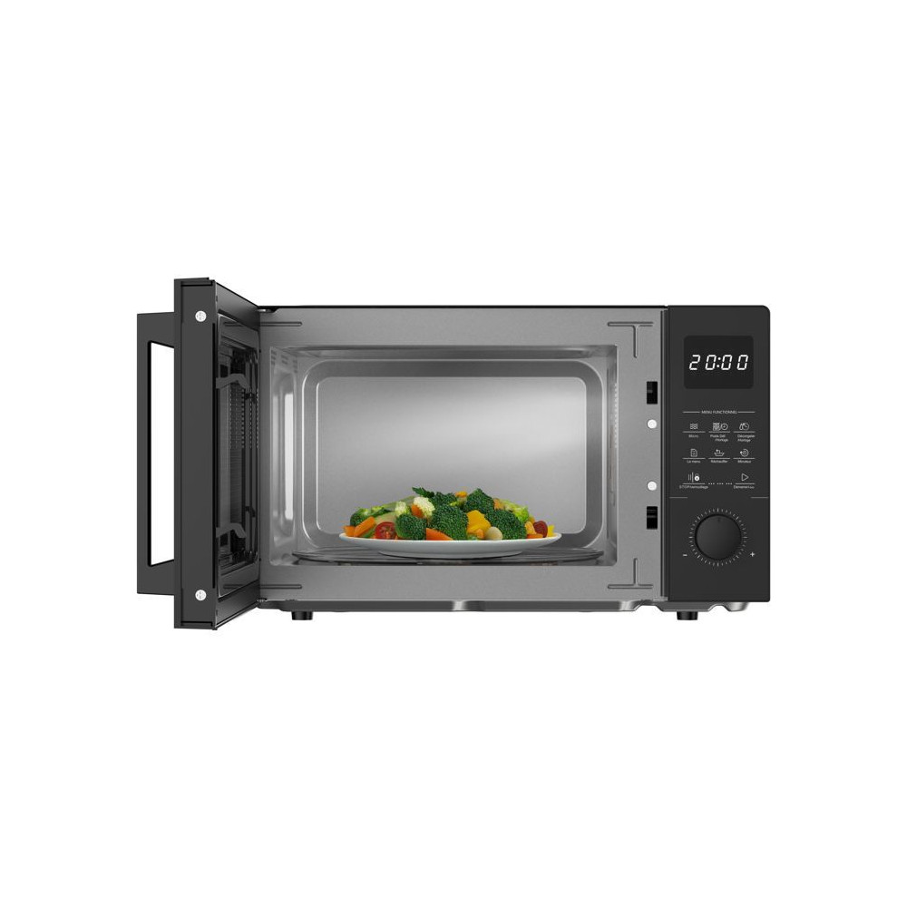 Micro-ondes pose libre - CONTINENTAL EDISON - CEMO28MB2 - Noir - 28 L - 1440 W - 51 x 36,7 x 30,4 cm - Multifonction