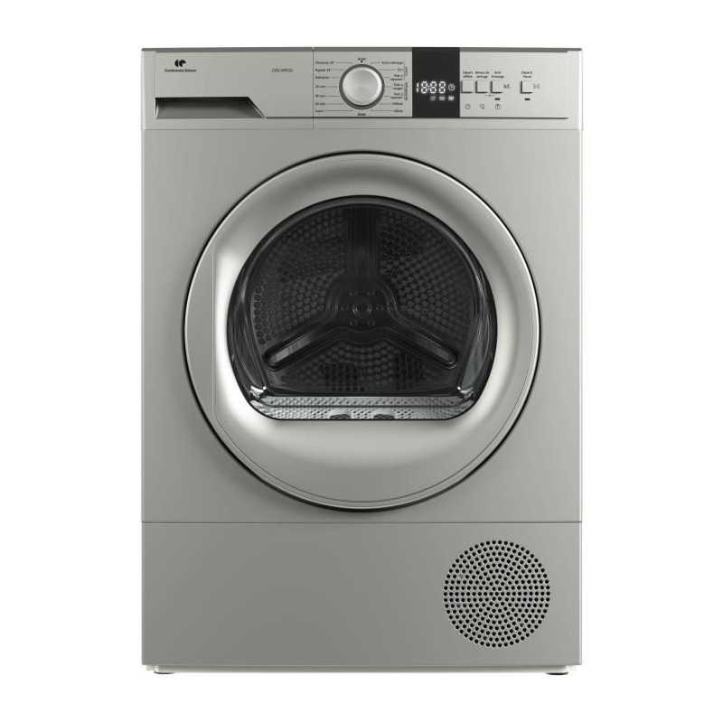 Seche-linge pompe a chaleur CONTINENTAL EDISON CESL10PCS2 - 10 kg - 60 cm - Classe E - Silver