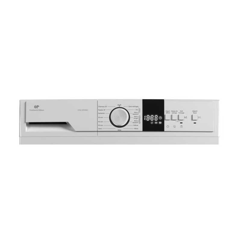 Seche-linge pompe a chaleur CONTINENTAL EDISON CESL10PCW2 - 10 kg - 60 cm - Classe E - Blanc